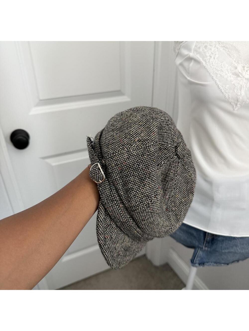 wool y2k cap